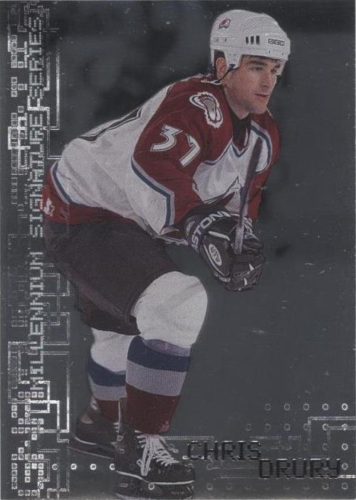 1999-00 In the Game Be A Player Millennium Signature Series - Chris Drury #69