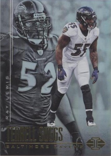2017 Panini Illusions Ray Lewis Terrell Suggs #81
