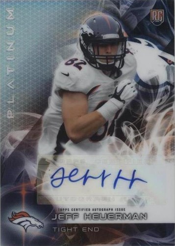 2015 Topps Platinum Jeff Heuerman #AR-JH