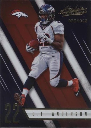2016 Panini Absolute C.J. Anderson #36