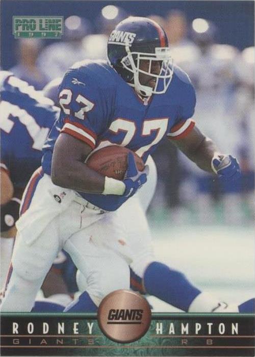1997 Pro Line Rodney Hampton #178