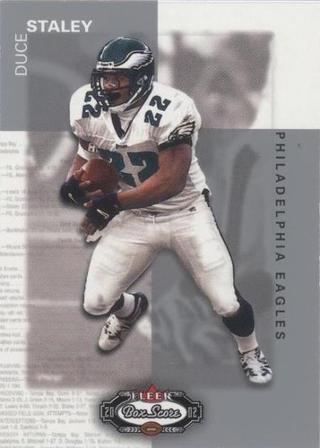 2002 Fleer Box Score Duce Staley #108