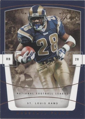 2004 Flair Marshall Faulk #3