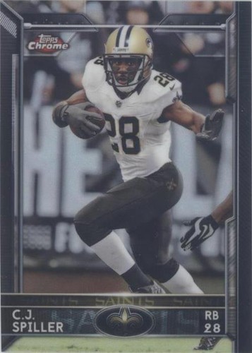 2015 Topps Chrome C.J. Spiller #78