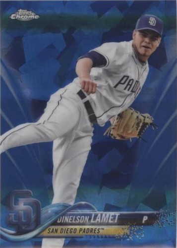 2018 Topps Chrome Sapphire Edition - Dinelson Lamet #97