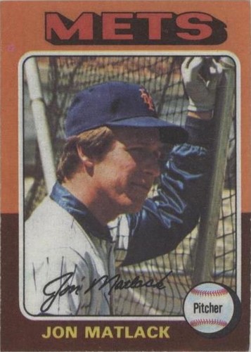 1975 Topps - Jon Matlack #290