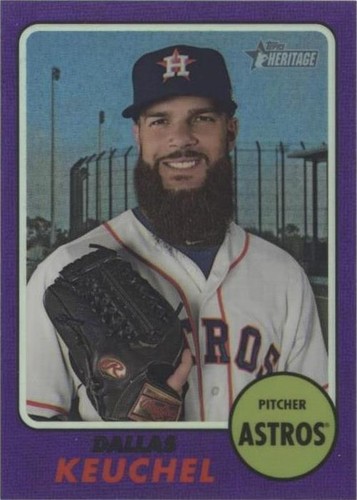 2017 Topps Heritage High Number - Dallas Keuchel #THC-719