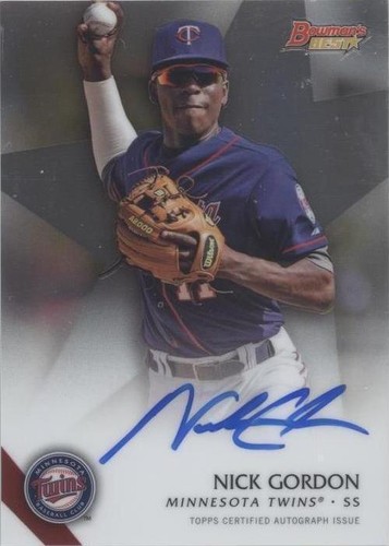 2015 Bowman's Best - Nick Gordon #B15-NG