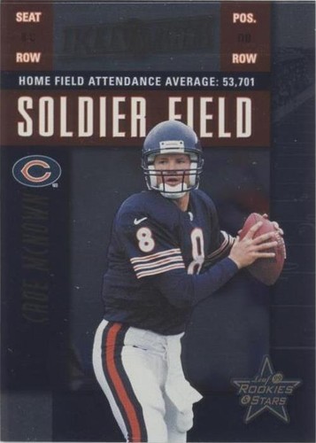 1999 Leaf Rookies & Stars Cade McNown Curtis Enis #TM-17