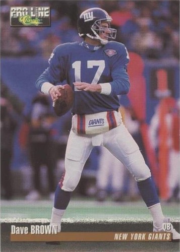 1995 Classic Pro Line Dave Brown #72