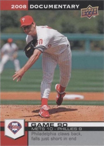 2008 Upper Deck Documentary - Jamie Moyer #2610