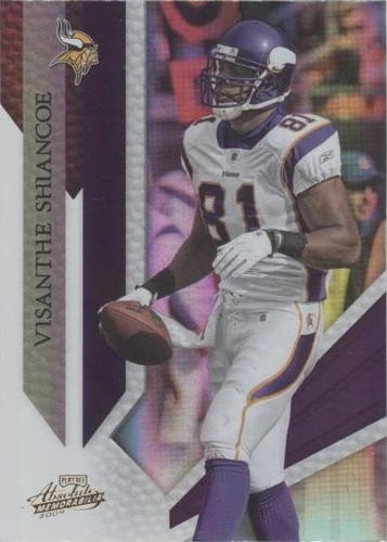 2009 Playoff Absolute Memorabilia Visanthe Shiancoe #57