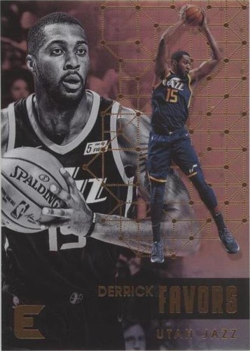 2017-18 Panini Essentials - Derrick Favors #29