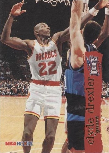 1995-96 NBA Hoops - Clyde Drexler #60