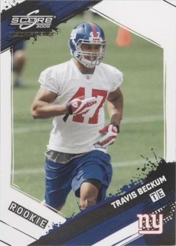 2009 Score Inscriptions Travis Beckum #397
