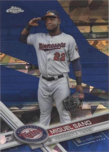 2017 Topps Chrome Sapphire Edition - Miguel Sanó #126