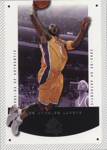 2002-03 SP Authentic - Kobe Bryant #37