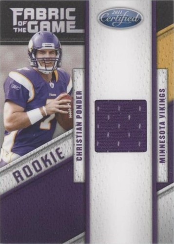 2011 Panini Certified Christian Ponder #29