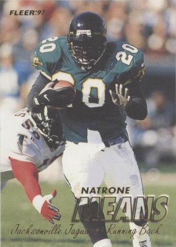 1997 Fleer Natrone Means #385