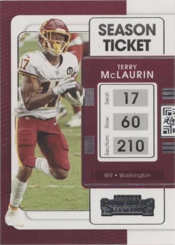 2021 Panini Contenders Terry McLaurin #98