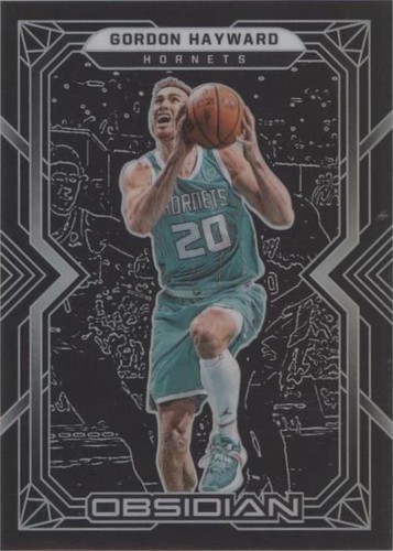 2021-22 Panini Obsidian - Gordon Hayward #86