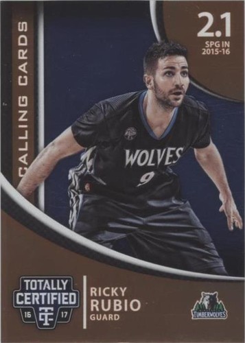 2016-17 Panini Totally Certified - Ricky Rubio #32