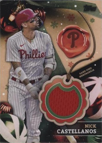 2024 Topps Holiday - Nick Castellanos #RC-NC