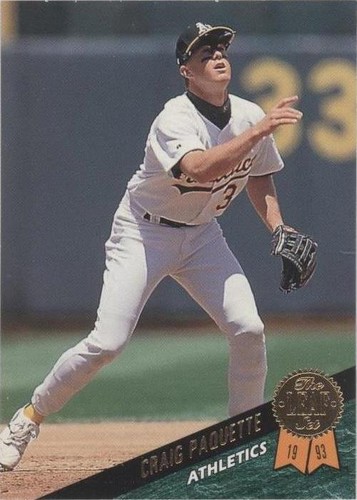 1993 Leaf - Craig Paquette #506