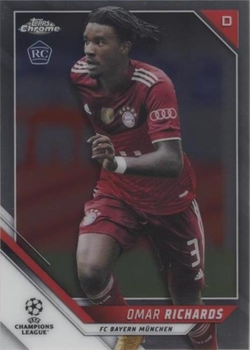 2021-22 Topps Chrome UCL Omar Richards #146