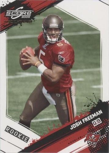 2009 Score Inscriptions Josh Freeman #358