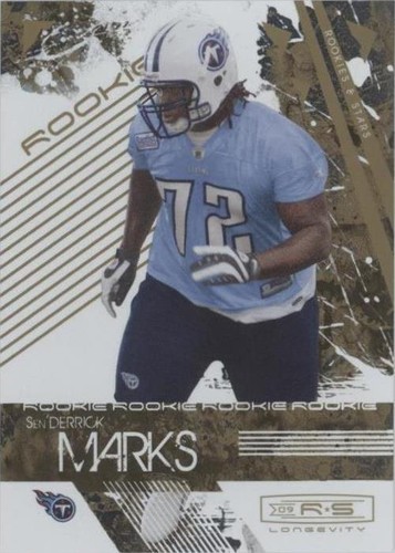 2009 Donruss Rookies & Stars Longevity Sen'derrick Marks #191