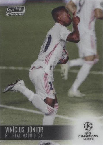2020-21 Topps Stadium Club Chrome UCL Vinicius Junior #76