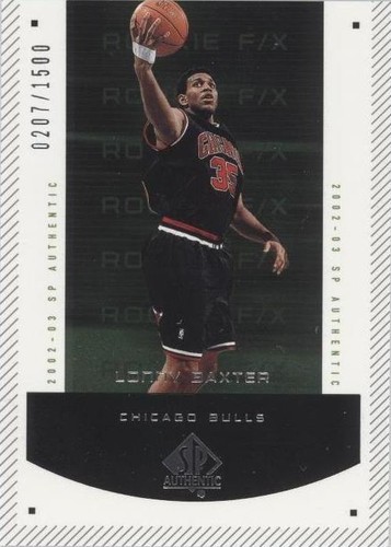 2002-03 SP Authentic - Lonny Baxter #193