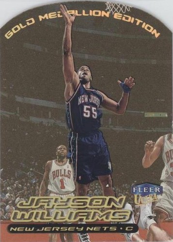 1999-00 Fleer Focus Feel The Game Jayson Williams GU Jersey