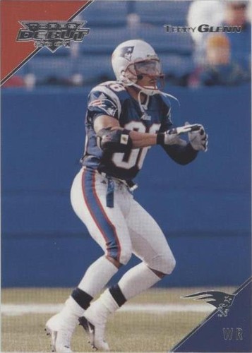 2001 Topps Debut Terry Glenn #95
