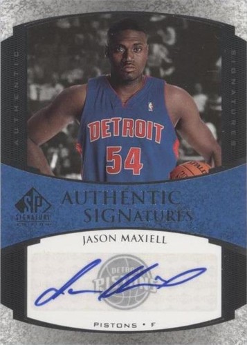 2005-06 SP Signature Edition - Jason Maxiell #AS-JM