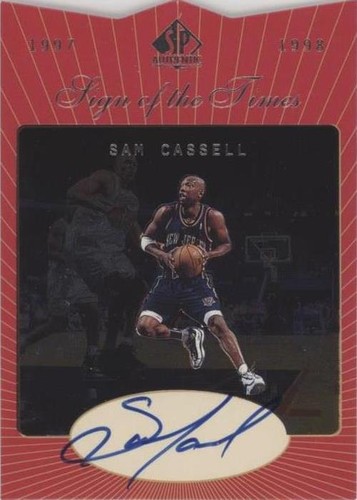 1997-98 SP Authentic - Sam Cassell #SC