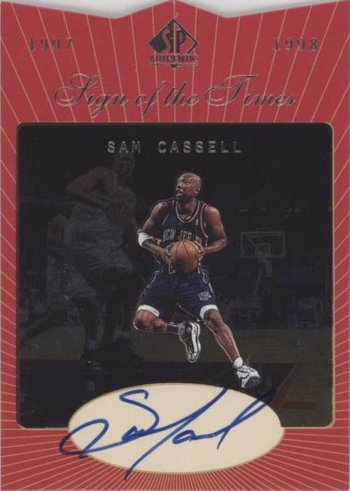 1997-98 SP Authentic - Sam Cassell #SC