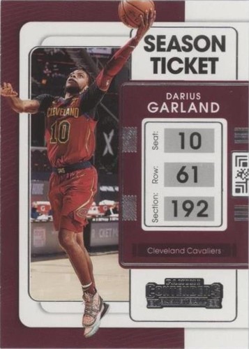 2021-22 Panini Contenders - Darius Garland #76