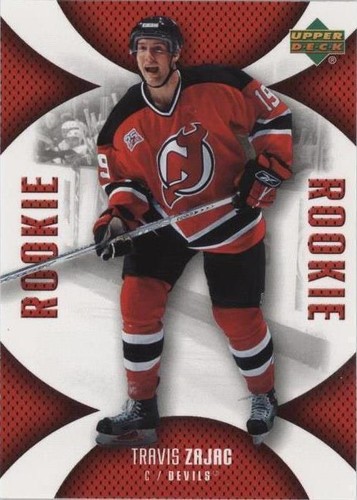 2006-07 Upper Deck Mini Jersey Collection - Travis Zajac #111