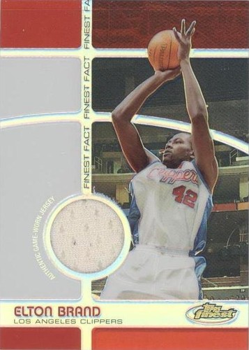 2005-06 Topps Finest - Elton Brand #FFR EB