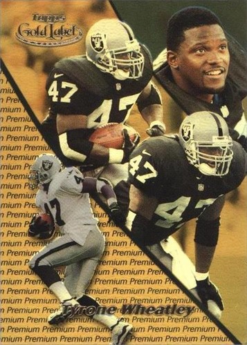 2000 Topps Gold Label Tyrone Wheatley #55