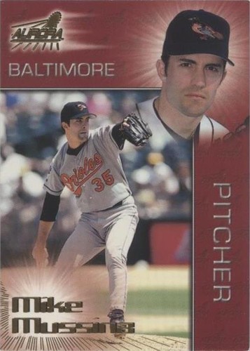 1998 Pacific Aurora - Mike Mussina #12