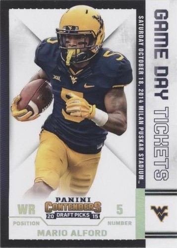 2015 Panini Contenders Draft Picks Mario Alford #71