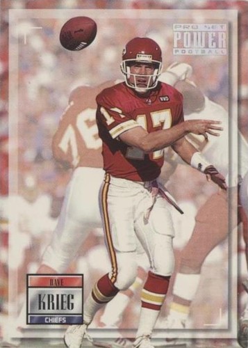 1993 Pro Set Power Dave Krieg #17