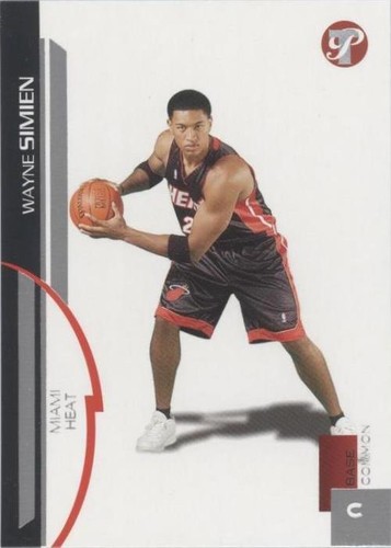 2005-06 Topps Pristine - Wayne Simien #128