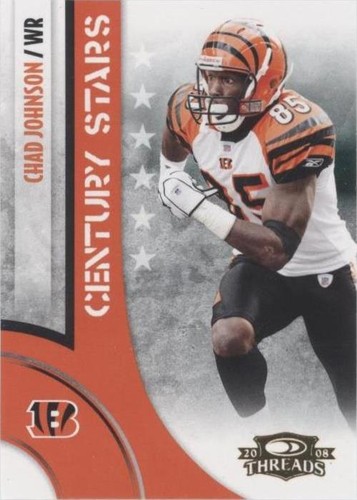 2008 Donruss Threads Chad Johnson #CS-6