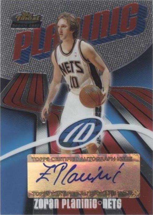 2003-04 Topps Finest - Zoran Planinic #141