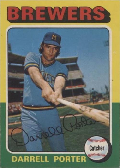 1975 O-Pee-Chee - Darrell Porter #52
