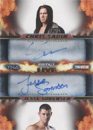 2013 TRISTAR TNA Impact Wrestling Live - Chris Sabin Jesse Sorensen #L2-21
